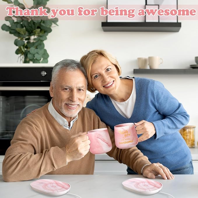 Nitial Thank You Coffee Warmer - Image 6