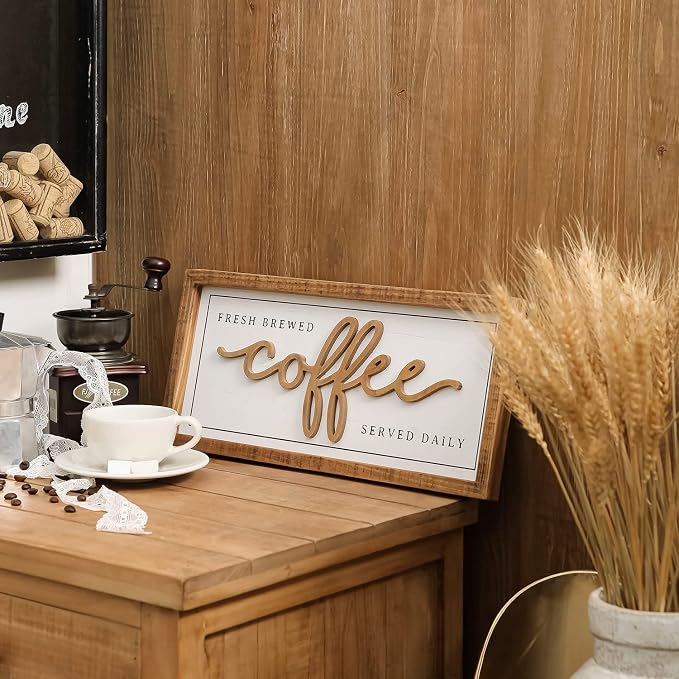 NIKKY HOME Farmhouse Coffee Signs - Image 3