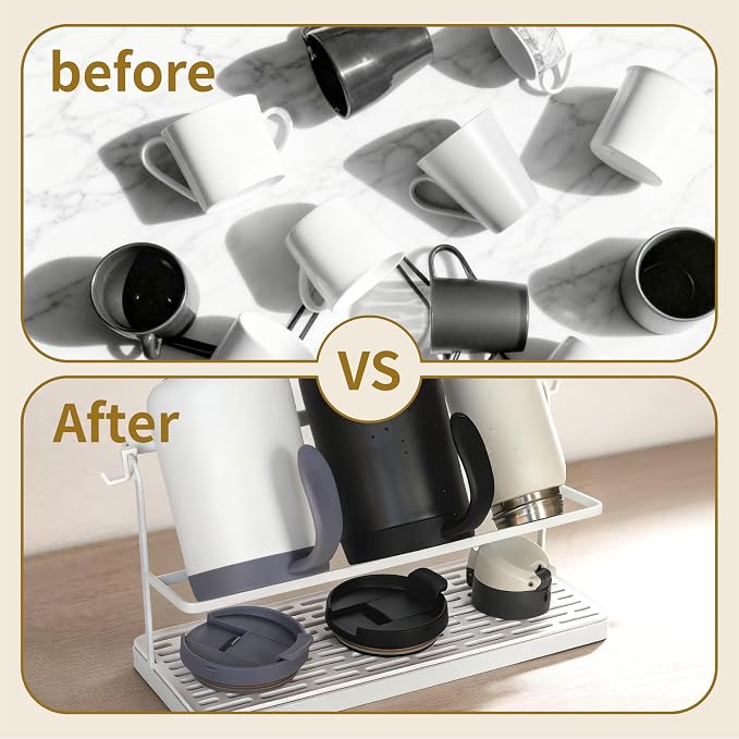 2-Tier Water Bottle Drying Rack - Image 4