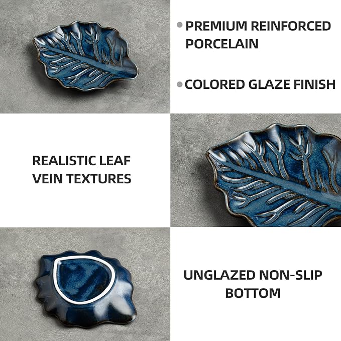 Ceramic Leaf Spoon Rest, Spoon Holder - Image 7