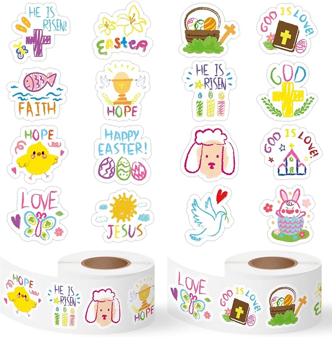 Haooryx Easter Graffiti Sticker Rolls by Haooryx
