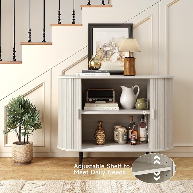 ONBRILL 40" Sideboard Buffet Cabinet - Image 4