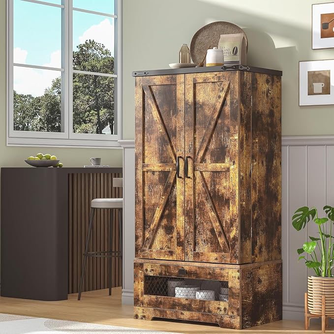 kepptory Farmhouse Pantry Cabinet - Image 8