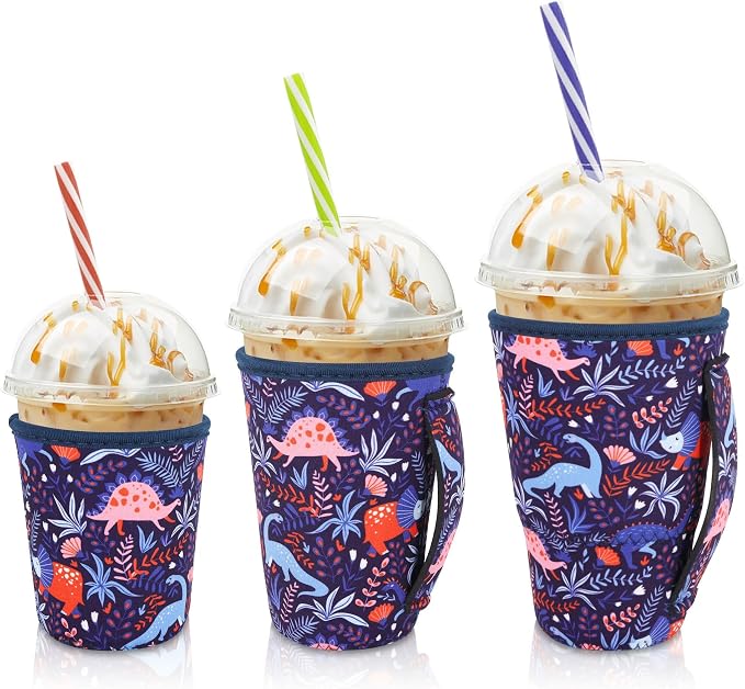 Iced Coffee Sleeve Insulator Sleeves by AJLTPA