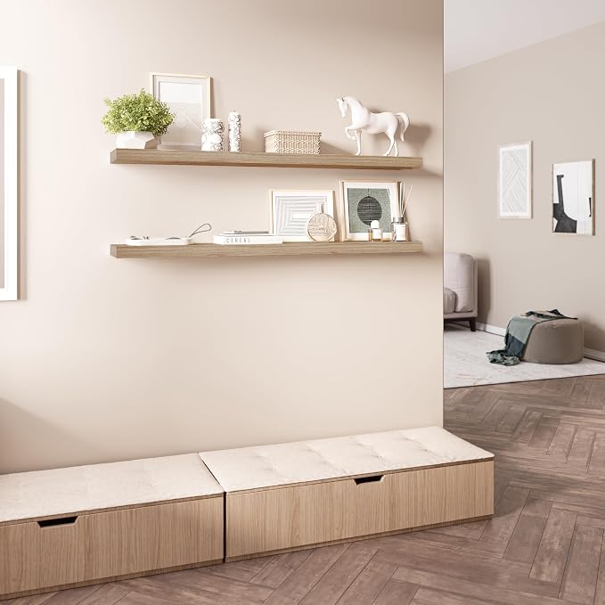 Ballucci Floating Shelves for Wall, - Image 2