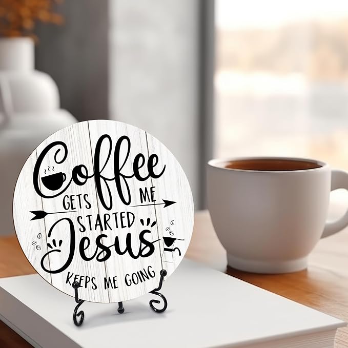 Coffee Bar Sign, Coffee Decorations - Image 3