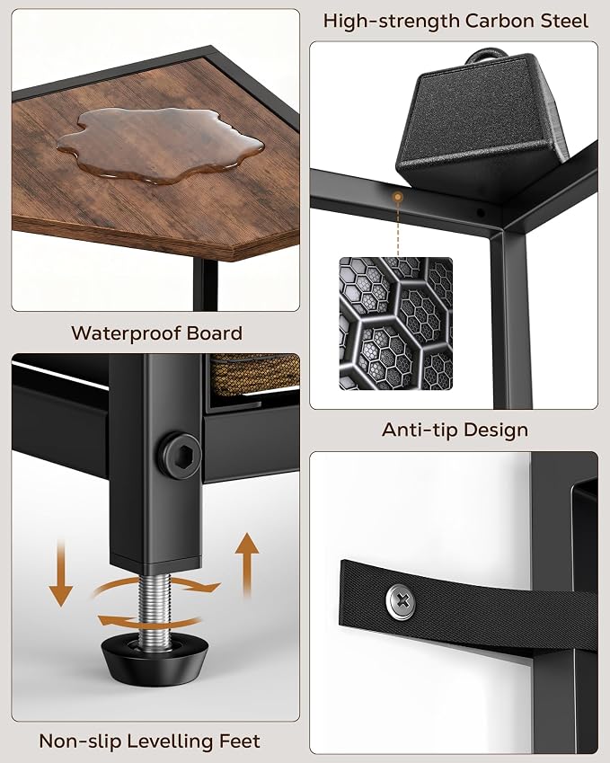 Housolution Corner Shelf Stand - Image 4