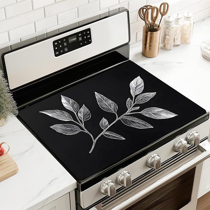 Anti-Slip Electric Stove Top Cover, Foldable Heat-Resistant Glass Stove Top by seewan