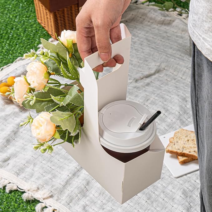 6 Pack 2/4 Cup Drink Carrier - Image 2