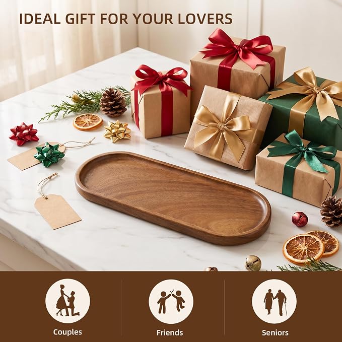 TJ POP Acacia Wooden Tray - Image 9