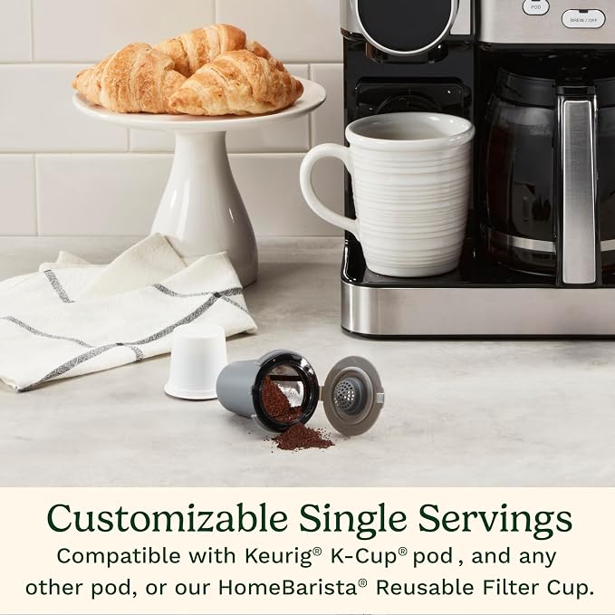 Cuisinart 12-Cup Coffee Maker, Single-Serve Brewer Glass Carafe, Automatic Hot - Image 6
