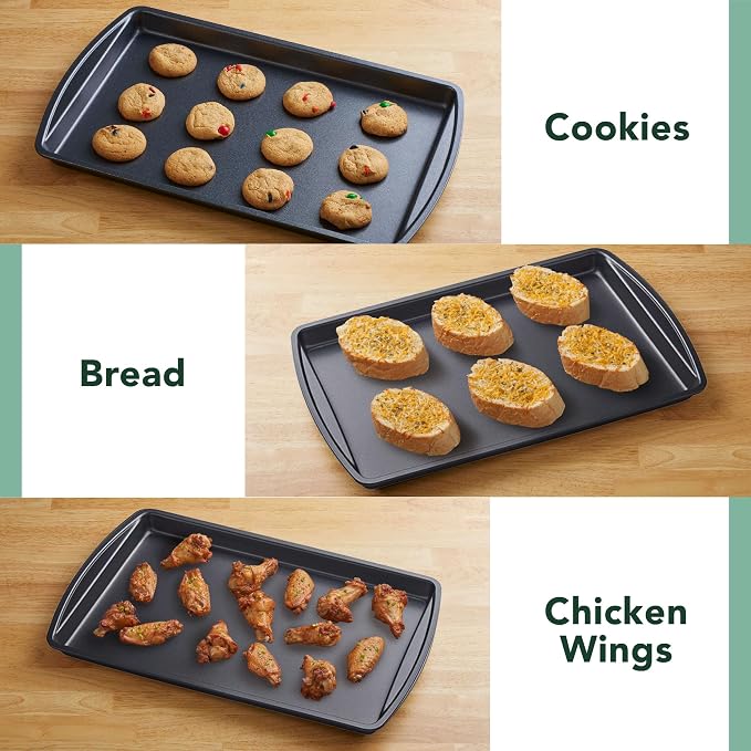 Nifty Cookie & Baking Sheets – Non-Stick Coated Steel, Dishwasher Safe - Image 4