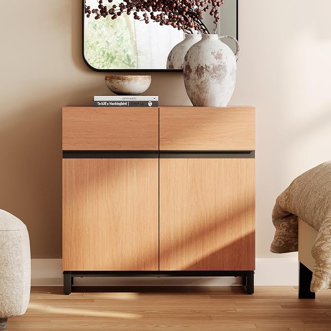 WAMPAT Sideboard Buffet Cabinets, Modern Sideboard - Image 8