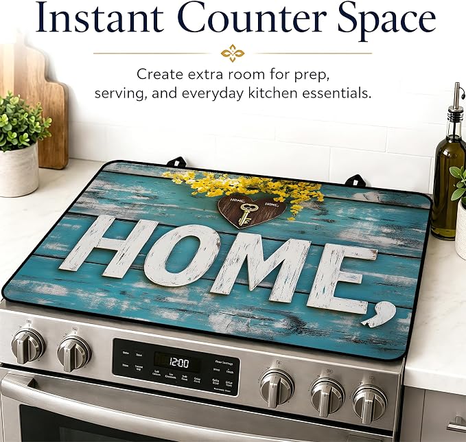 Multi-Design Stove Top Cover for Glass/Electric Stoves, 3-in-1 Counter - Image 7