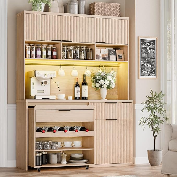 Gyfimoie 71" Large Pantry Cabinet by Gyfimoie