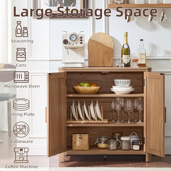 Joaxswe Sideboard Buffet Cabinet - Image 4