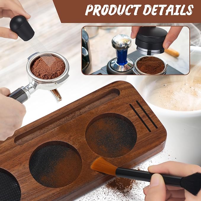 13 Pcs Espresso Accessories Set 51mm Tamper WDT Espresso Distribution TOOL Kit - Image 6