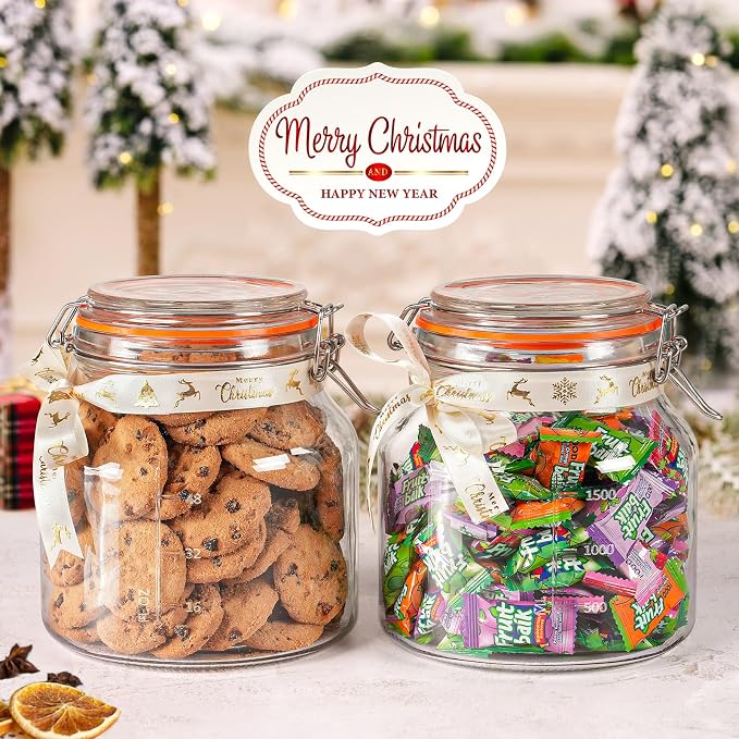Qianfenie 2 Pack 79oz Glass Jar - Image 6