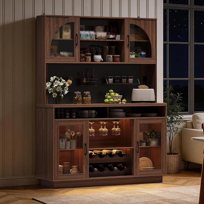 BINGTOO 71" Tall Kitchen Pantry Cabinet - Image 7