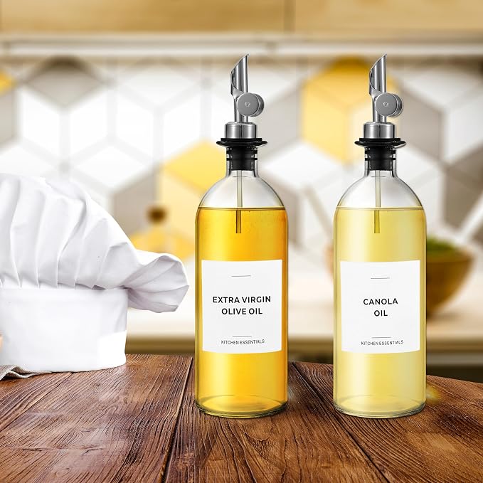 Spaceneat Olive Oil Labels for Glass Bottles - Image 4