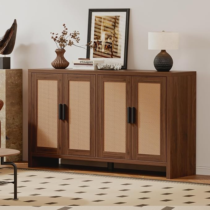 Mericonia Rattan Buffet Cabinet - Image 3