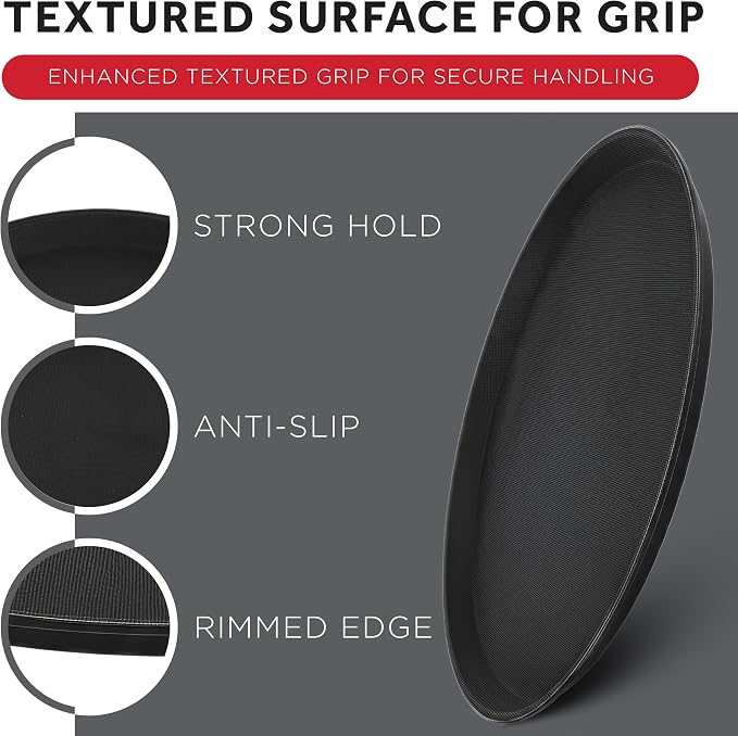 Winco TFG-14K Round Fiberglass Tray - Image 5