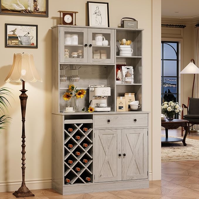 IDEALHOUSE 72 Inch Tall Kitchen Pantry Cabinet by IDEALHOUSE