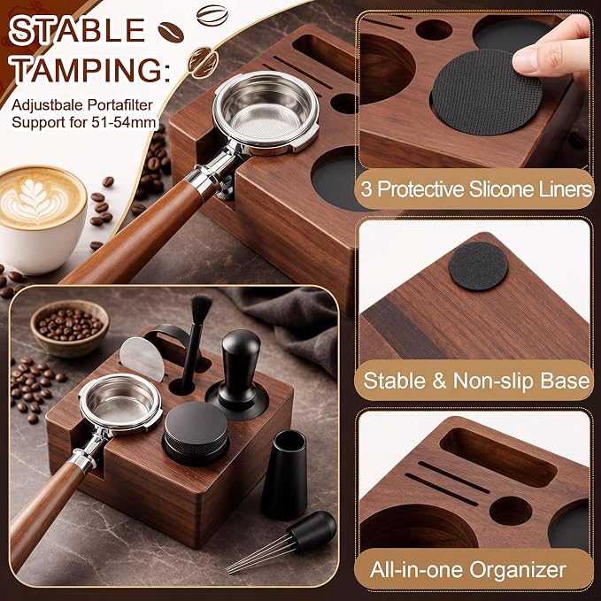 7 Pcs 53mm Espresso Accessories Kit - Image 3