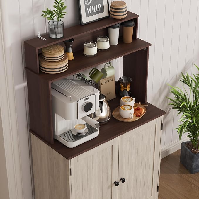 MHOM Farmhouse Bar Cabinet - Image 6