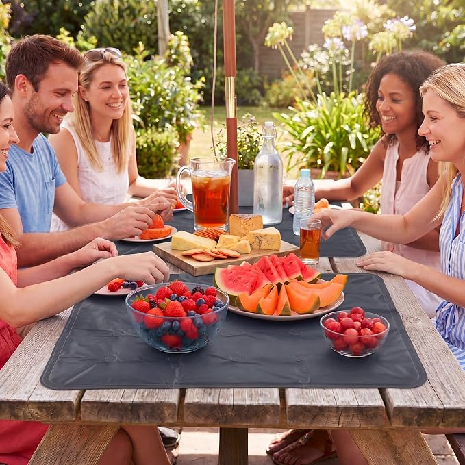 Reallnaive 2 Pcs Reusable Freezable Ice Mat - Image 3