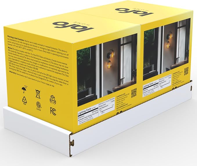 TimelessGlow 8 Pack Dimmable ST19 LED Edison Bulbs 5W 40W Equivalent Warm Amber - Image 3