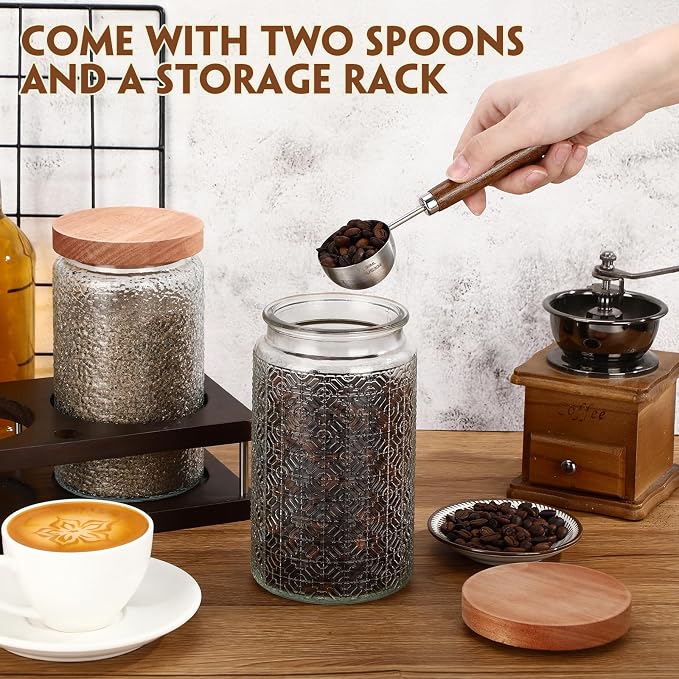 Suclain Glass Coffee Grounds Container - Image 5