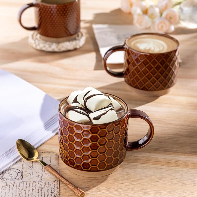 GBhome 12OZ Stackable Coffee Mugs - Image 6