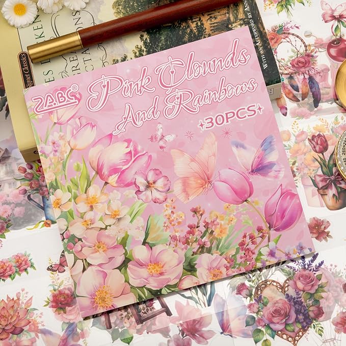Rose Garden Series Sticker Scrapbooking Supplies - Image 5