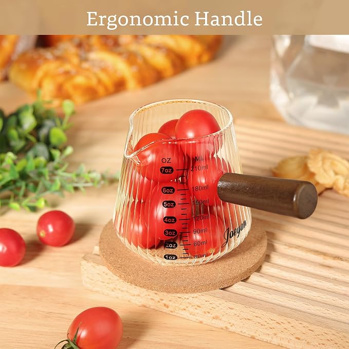 Joeyan Espresso Measuring Cup, 7oz Clear Espresso Shot Cups - Image 5