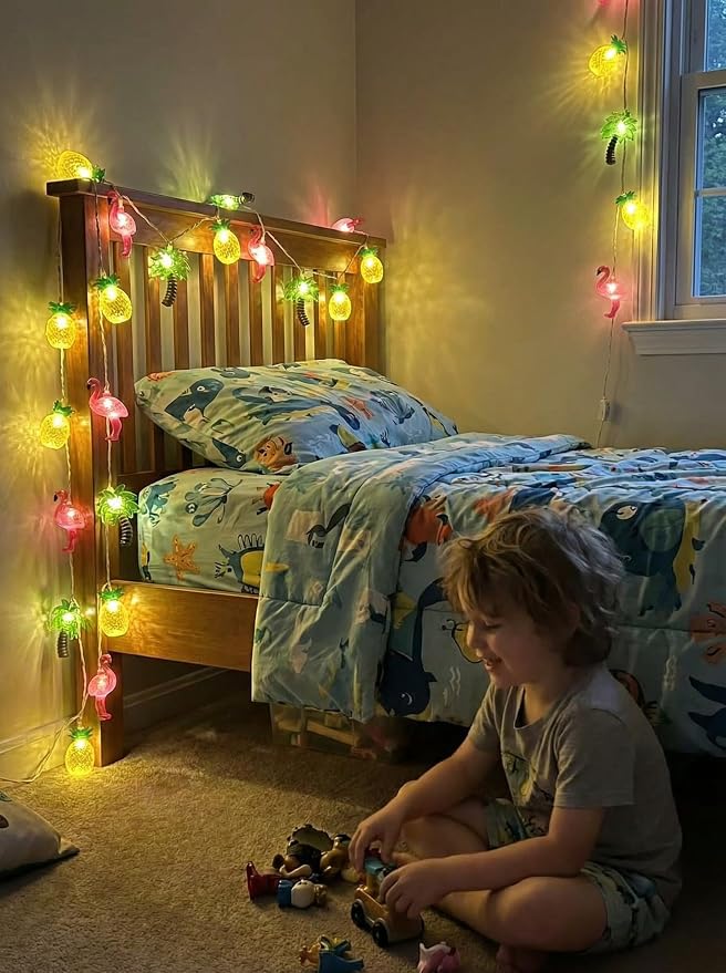 8.5Ft Summer Beach Hawaiian String Lights Outdoor - Image 9
