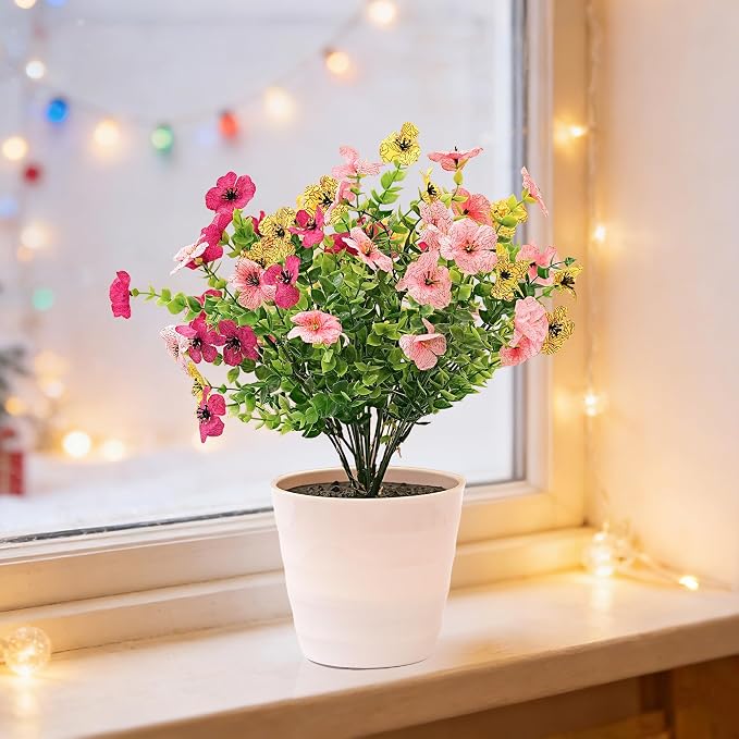 Artificial Multicolor Flower Lamp Night Light - Image 8