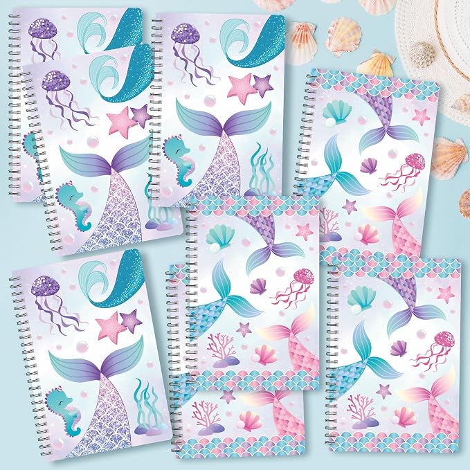 B1ykin Mermaid Spiral Notebooks - Image 4