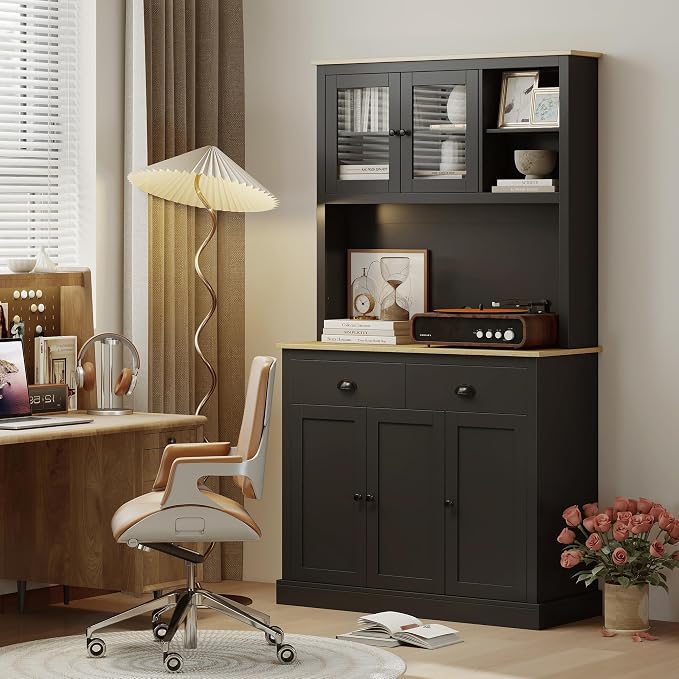 HOMCOM Kitchen Pantry Storage Cabinet - Image 8