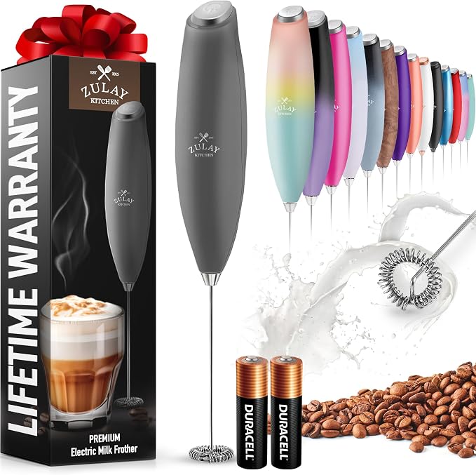 Zulay Powerful Milk Frother for Coffee by ZulayKitchen