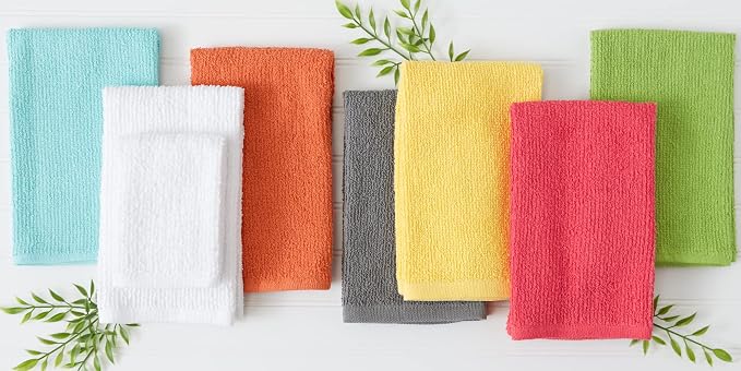 DII Basic Barmop Collection Multi-Purpose Cleaning, Dishtowel Set, 4 Piece - Image 7