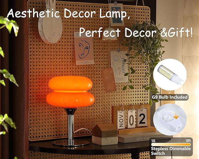 Glivpny Mushroom Lamp Table Lamp - Image 5