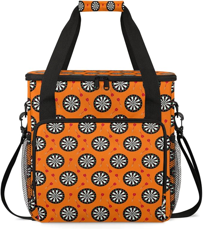 Dart Board Coffee Maker Travel Bag, Dart Board Large Carrying Storage Case by Home