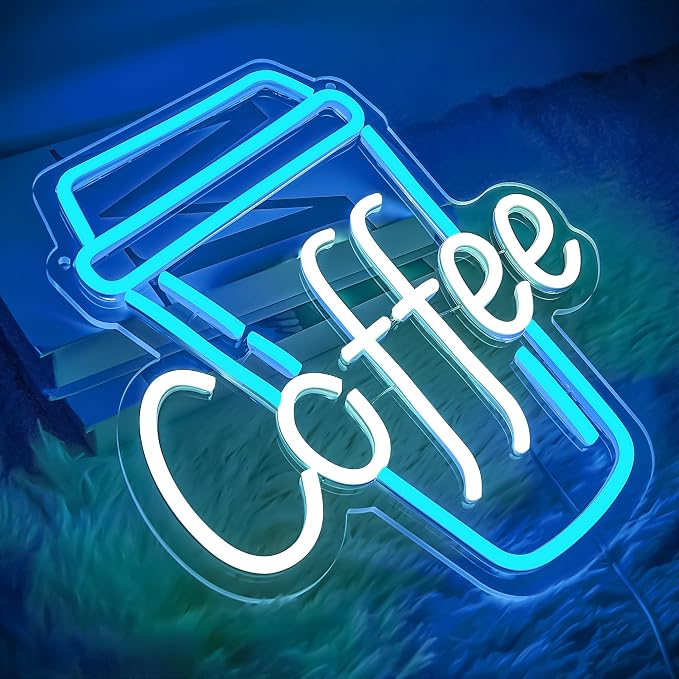 Coffee Neon Sign for Wall Decor Bright Led Neon Light for Business Sign Coffe - Image 2