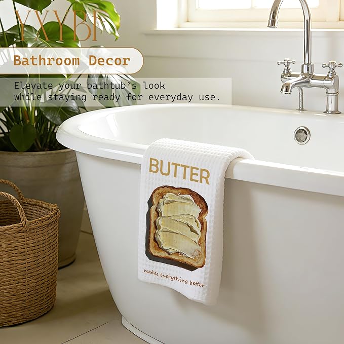 Butter Lover Gifts Hand Dish Tea Towels - Image 5