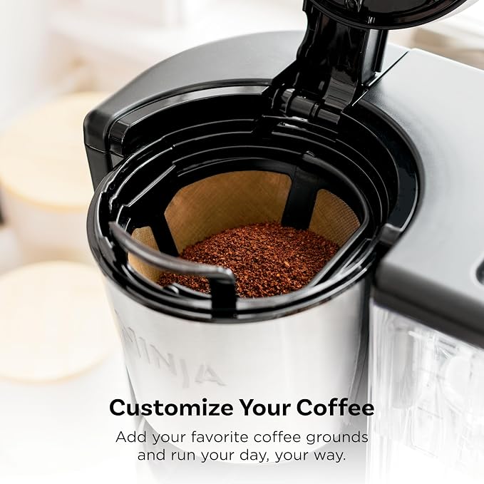 Ninja Fresh Brew™ Drip Coffee Maker, Programmable 14 Cup Glass Carafe, Classic - Image 2