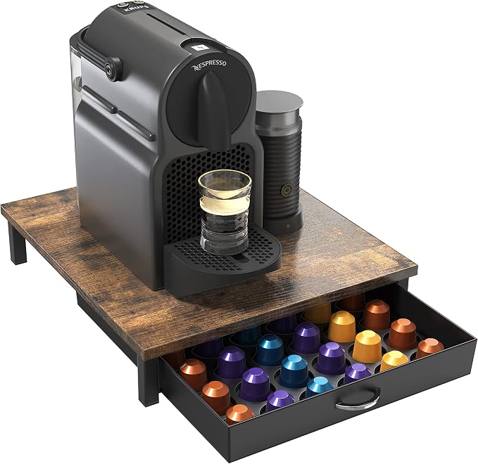 Deco Brothers Wooden Coffee Pod Drawer Compatible by DecoBrothers
