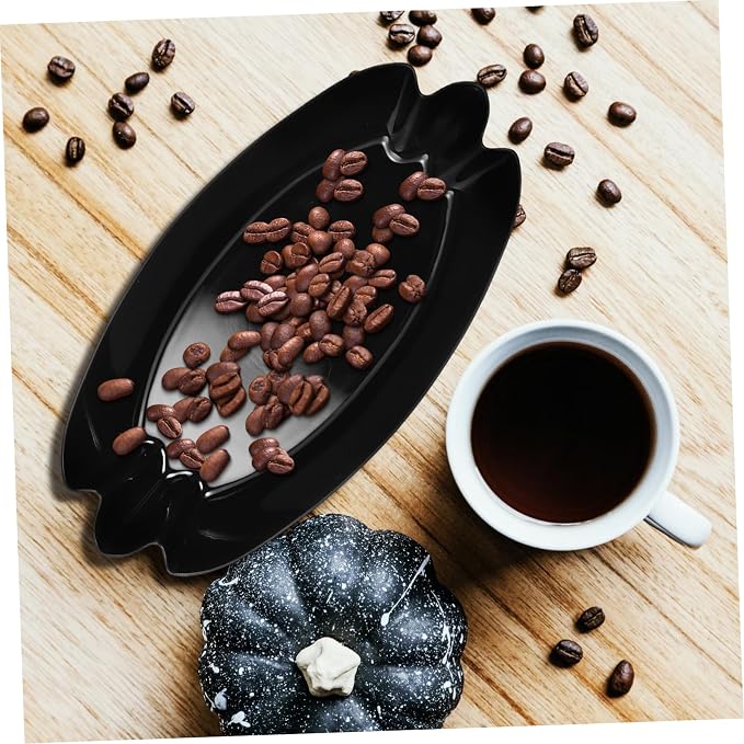 Cabilock 500g Coffee Bean Display Tray Multi-Function Cupping and Serving Plate - Image 2