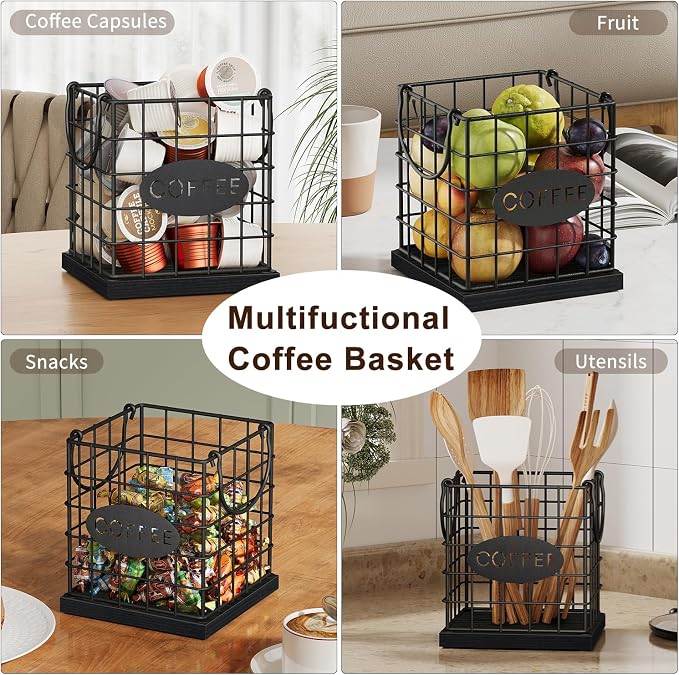 YINMIT K Cup Holder Organizer, Sturdy Coffee Pod Holder Organizer, 35 Kcup - Image 7