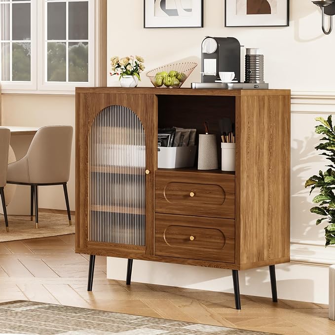 Wood Sideboard Cabinet - Image 8